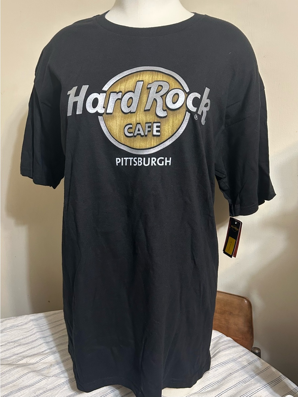 HARD ROCK CAFE PITTSBURGH WOOD PANEL TEE